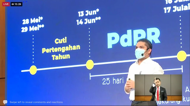 SIDANG MEDIA KHAS DR. RADZI JIDIN, MENTERI KANAN PENDIDIKAN 6 JUN 2021, AHAD, 10.00 PAGI