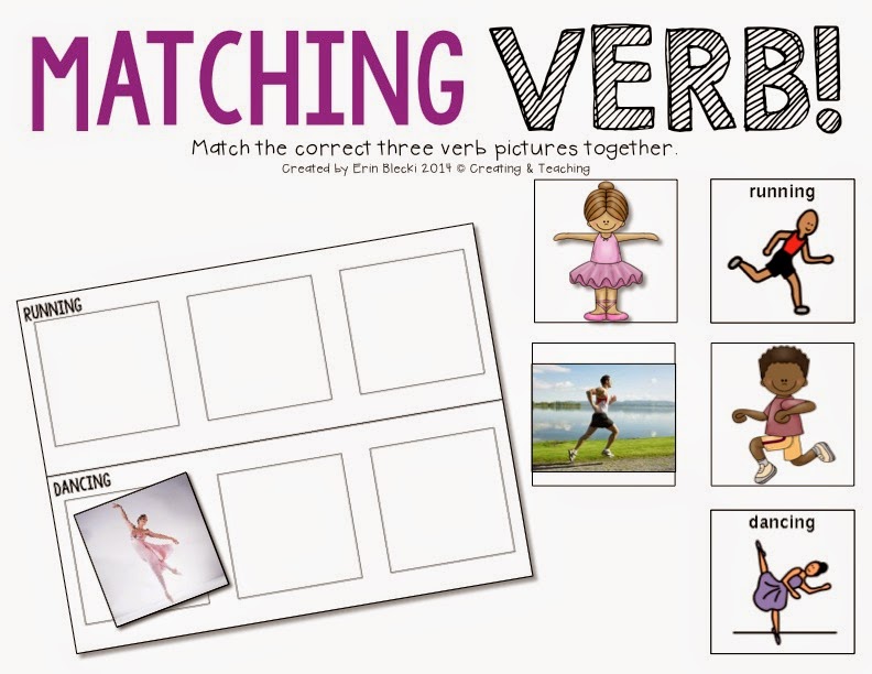 ACTION! ACTION! Fun with Verbs | creating & teaching