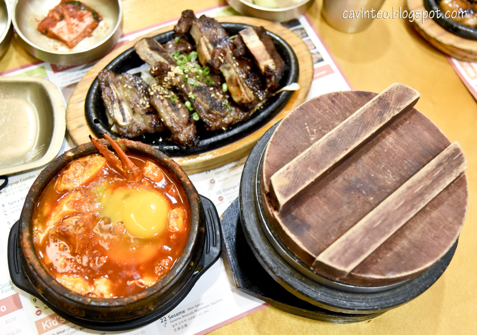 Entree Kibbles SBCD Korean Tofu House Never Know Soontofu Soup Could