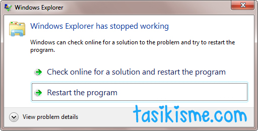 solusi windows error