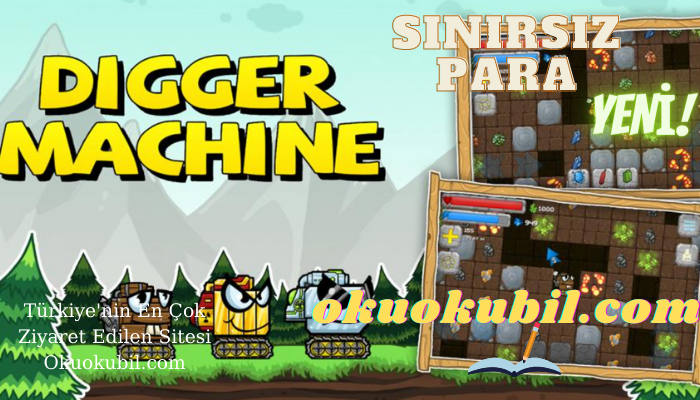 Digger Machine 2.7.5 dig and find minerals Sınırsız Para Hileli Mod + Apk İndir