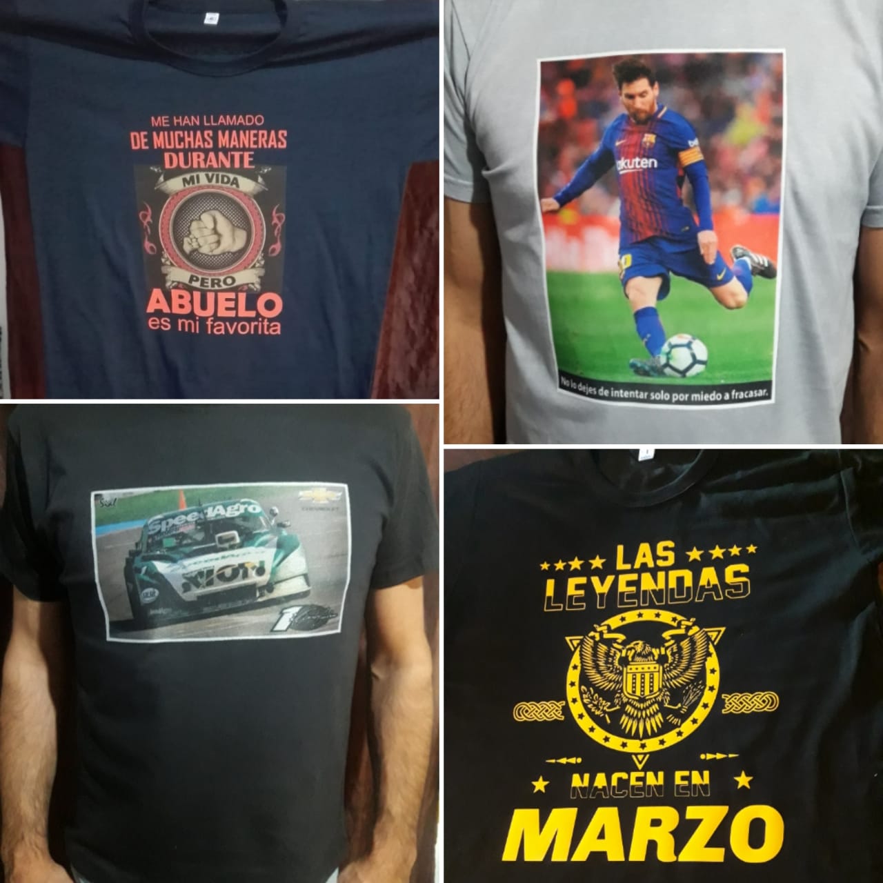 remeras personalizadas para fanáticos remeras personalizadas para niños