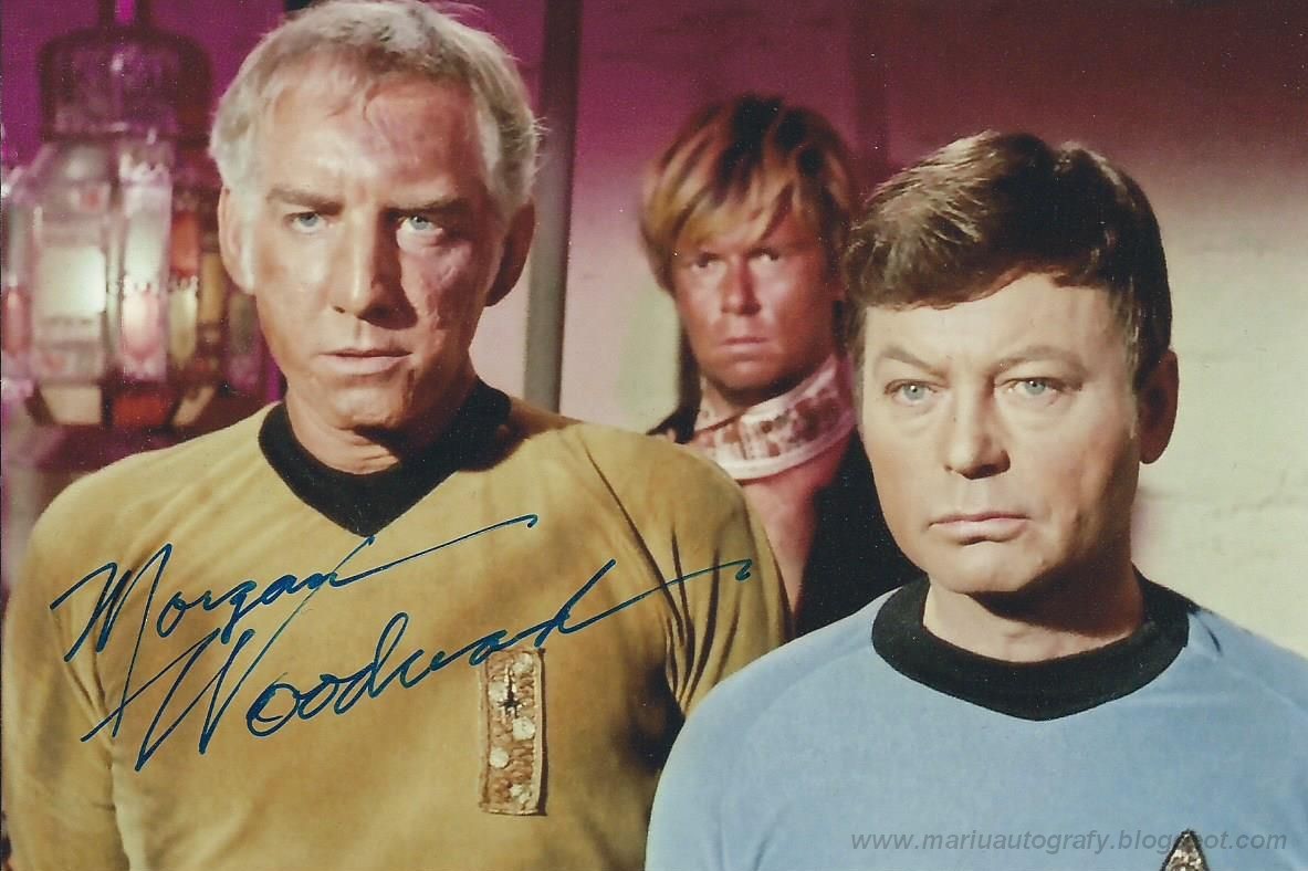 Autografy Mariu Woodward