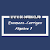 EXAMENS D'ALGEBRE 3 S2 PDF