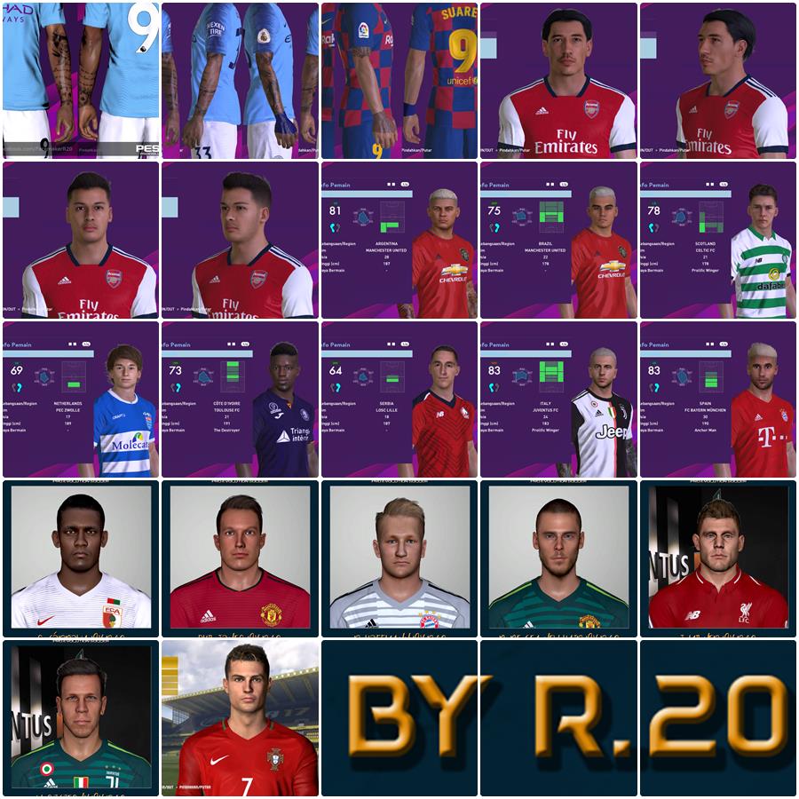 Pes 2017 All Faces Released By R 20 Updated 21 July 2019