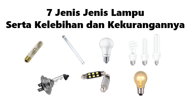 jenis jenis lampu