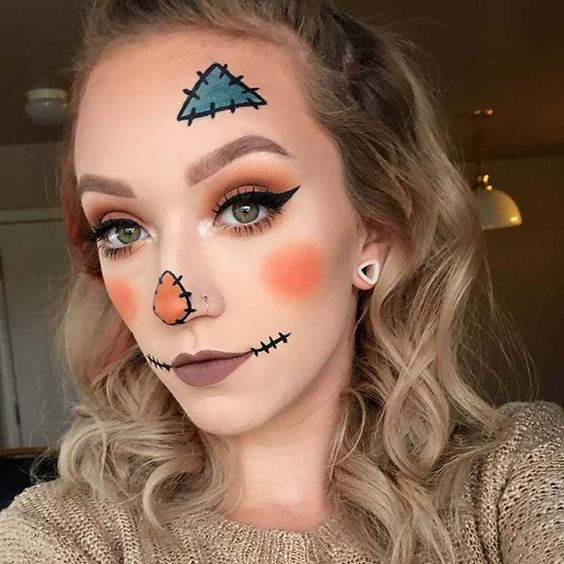 Maquiagem rápida e básica para o Halloween