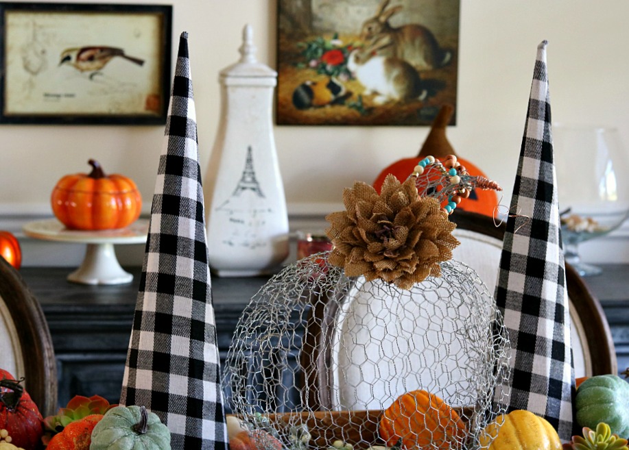 How To Make A Pumpkin Out Of Chicken Wire At Home with Jemma