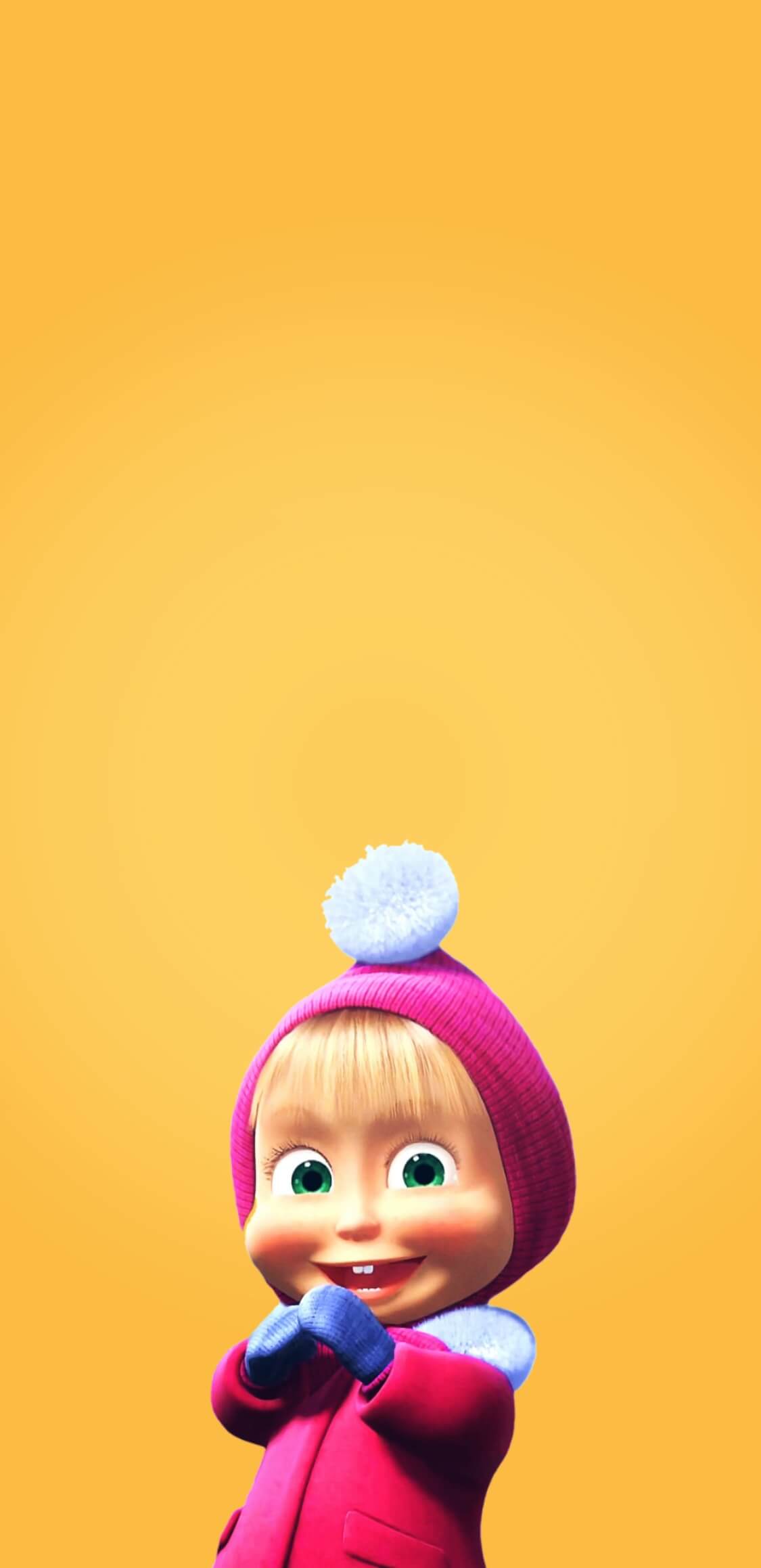 خلفيات ماشا والدب للهواتف الذكية wallpapers macha w dob