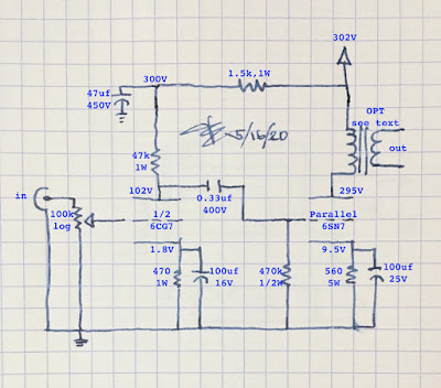 6sn7 cathode follower 6sn7 cathode follower