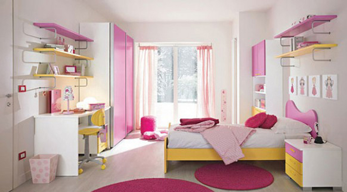 Chambre à Coucher des Filles Idée déco