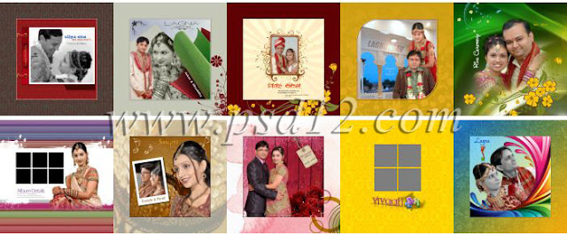Photo Album Cover Pad and Bag PSD All Sizes