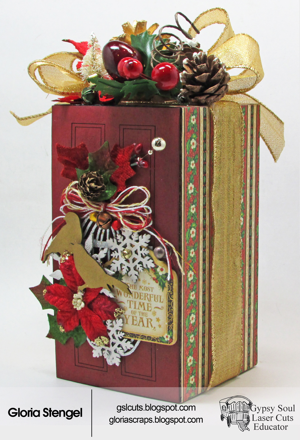 Gypsy Soul Laser Cuts Christmas Oddities Box By Gloria