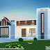 3 bedrooms 1650 sq. ft. single floor modern home design