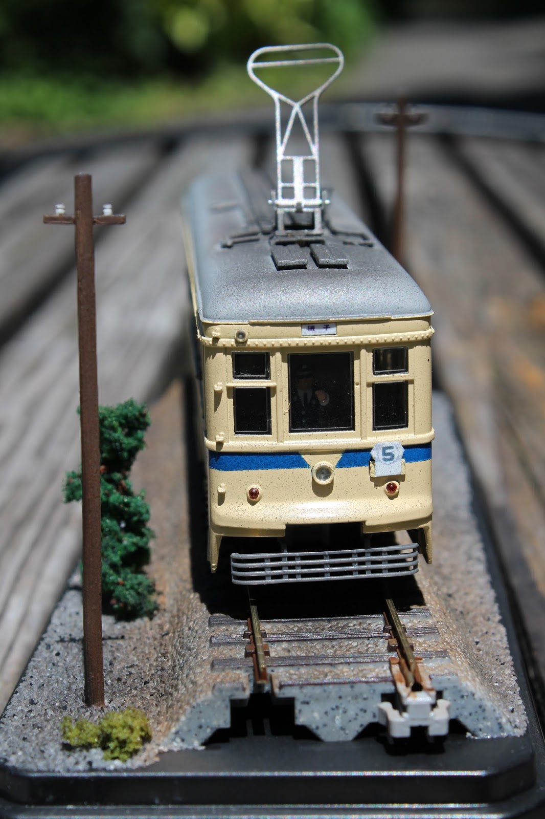 ハマちどり写真帖: トラムウェイ玉電プラキットの横浜市電仕立て