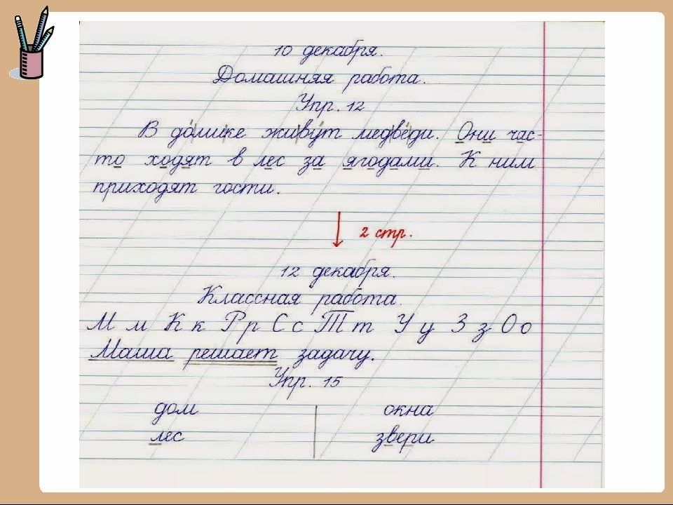 Образцы оформления тетрадей в начальной школе по фгос
