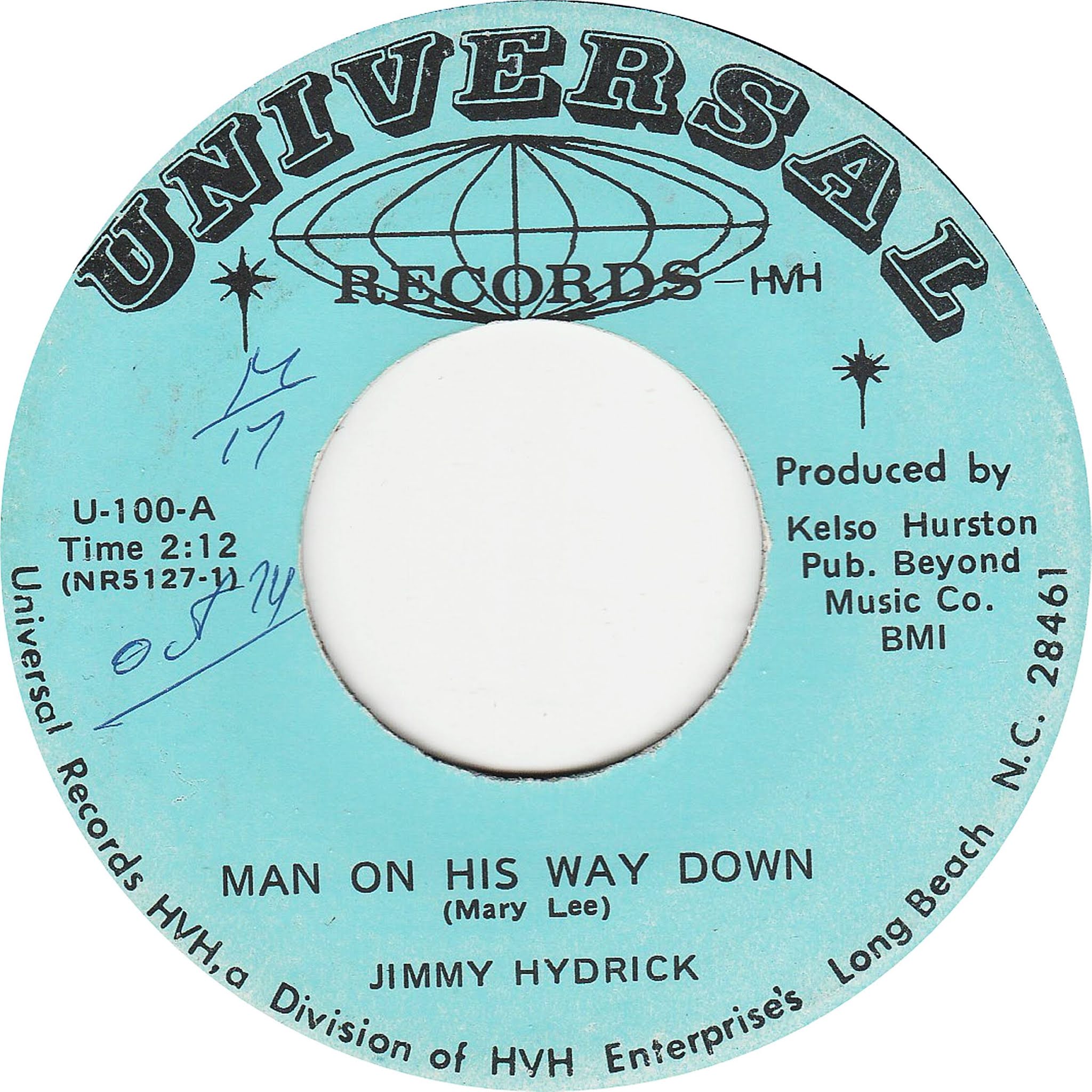 Jud's Record Collection Universal Records U100