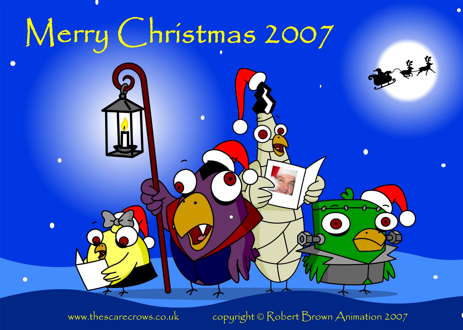 Robert Brown Animation Christmas Cards