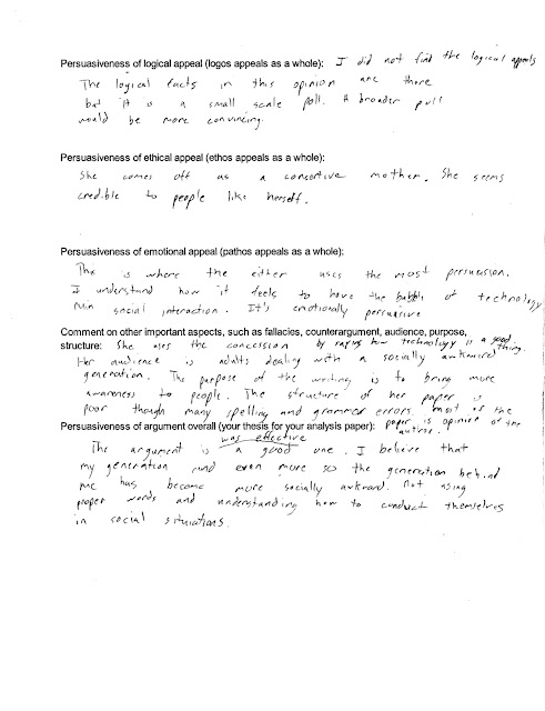 Identifying Arguments Worksheet