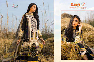 Shree Fab Rangrez Premium collection 5 pakistani suits