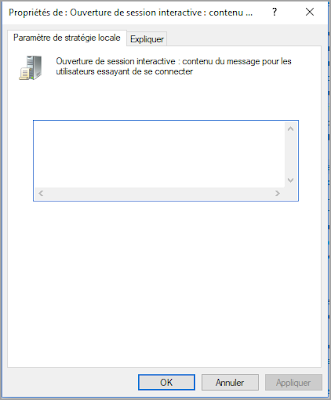Afficher un message au démarrage de Windows 10 avec l'éditeur de stratégie de groupe locale Afficher, message, démarrage, Windows 10, stratégie de groupe locale, gpedit.msc, trucs et astuces