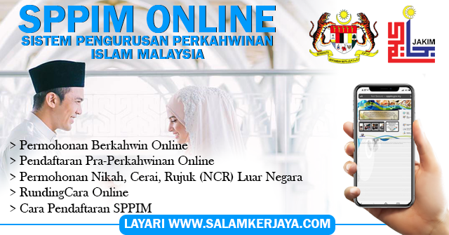 Online pendaftaran perkahwinan Permohonan Perkahwinan