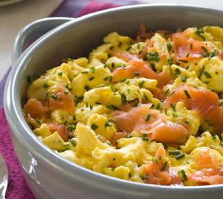 Scrambled Eggs Smoked Salmon Scrambled Eggs Smoked Salmon