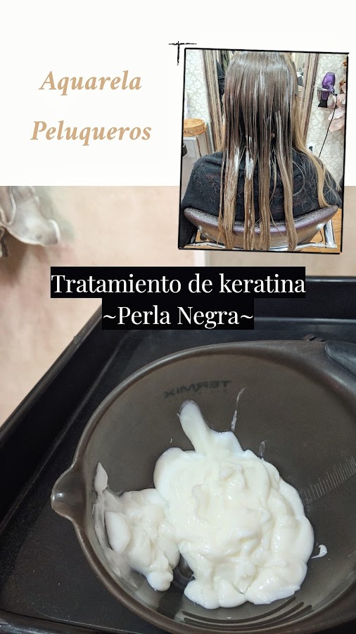 Aquarela Peluqueros Perla Negra