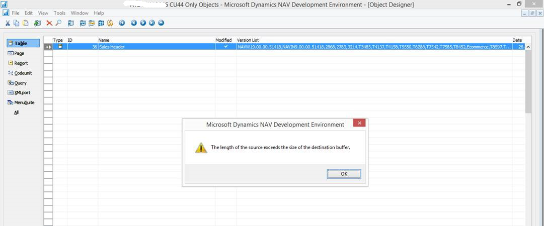 Nilesh Gajjar - Business Central & NAV: The length of the source