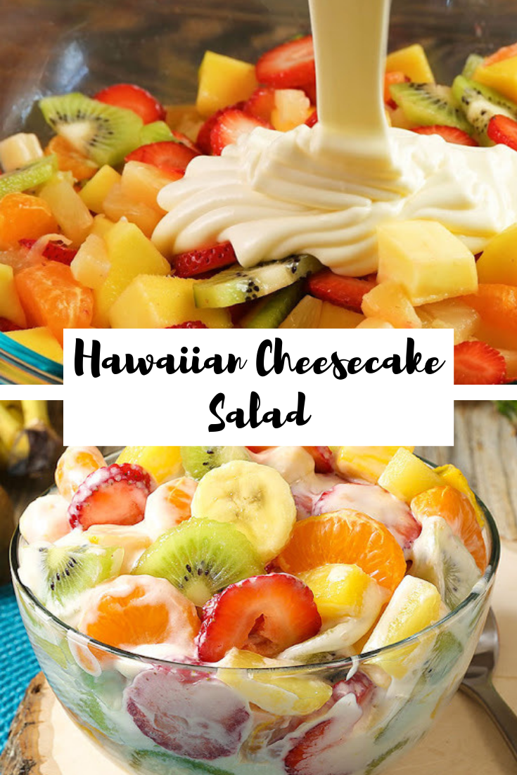 #Hawaiian #Cheesecake #Salad #healthyrecipes #fruits #Hawaiian #Cheesecake #Salad #healthyrecipes #fruits