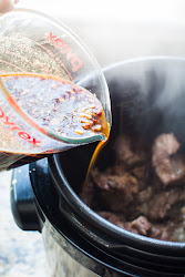 beef cheeks braised banh steamed mi pot water coconut return