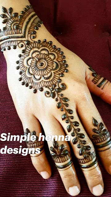 21 Simple Yet Gorgeous & Graceful Mehndi Designs For Beginners 2021 ...