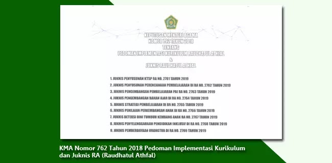 Pedoman Implementasi Kurikulum dan Juknis RA (Raudhatul Pedoman Implementasi Kurikulum dan Juknis RA (Raudhatul
