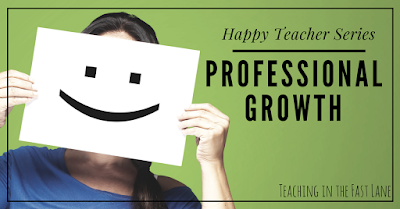 The why of professional development and how it can make you a happier teacher! Included: a list of information ways to continue to grow your teacher skill set! 
