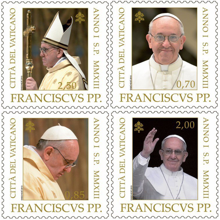 Orbis Catholicus Secundus New Vatican Stamps