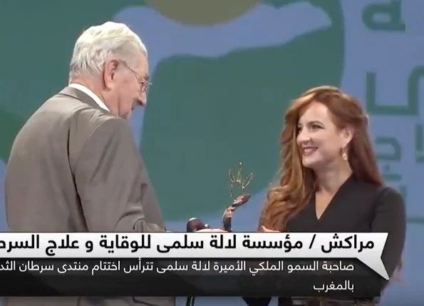 Princess Lalla Salma presented the International and National prizes for the fight against cancer in Marrakech