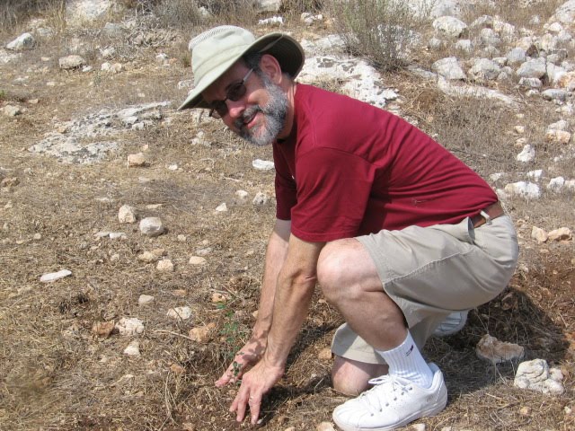 Planting a tree in Israel