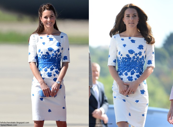 Duchess Kate: Kate Brings Back Favourite L.K. Bennett Dress for Day in ...