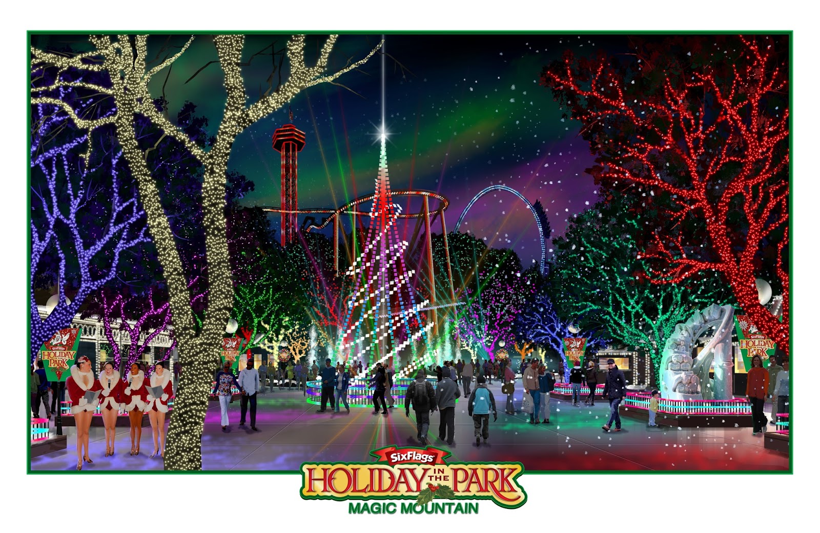NewsPlusNotes: Six Flags Magic Mountain Announces Holiday In the Park for Winter 2014