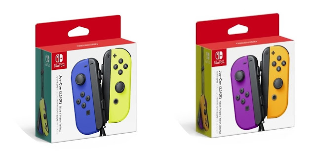 Novas cores de Joy-Con são anunciadas pela Nintendo