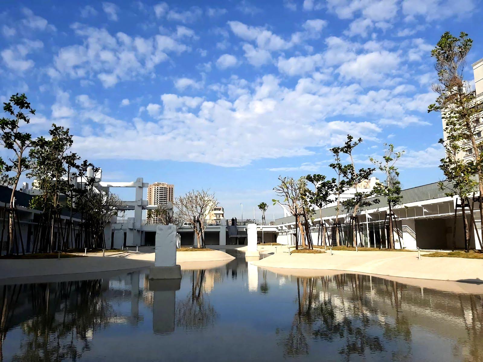 中國城變身潟湖親水公園|河樂廣場3/7正式開幕啟用|日拍夜拍都美
