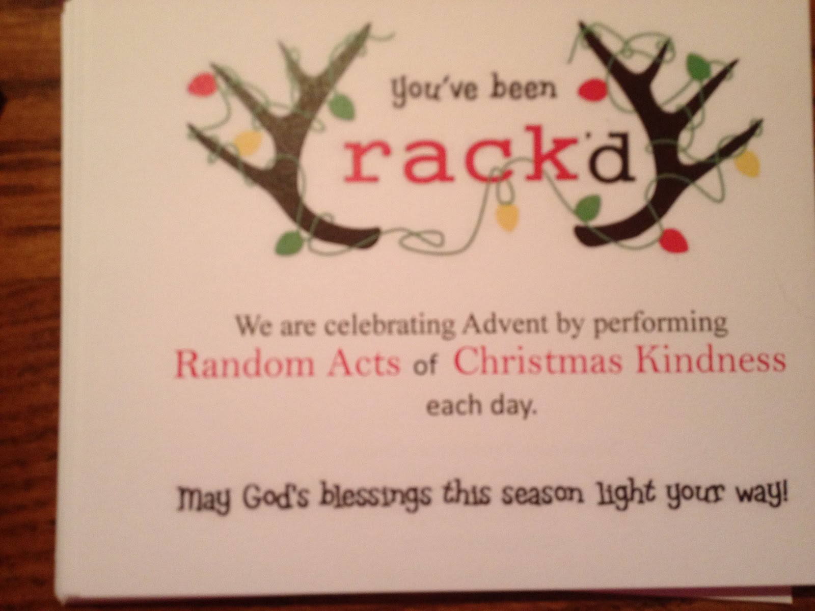 Our Daily (G)races: You've been Rack'd