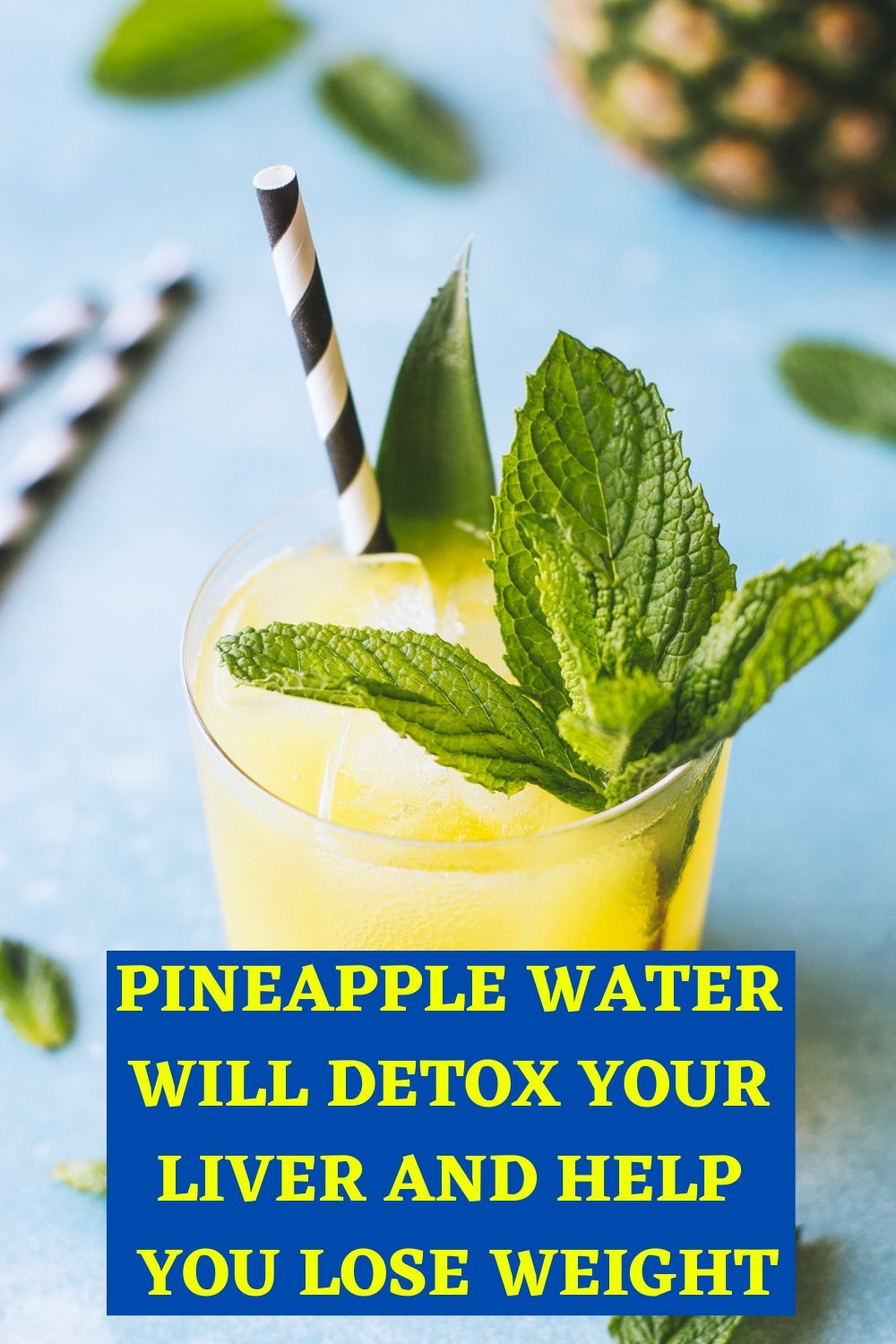 Pineapple Water Will Detox Your Liver, Help You Lose Weight, Reduce Joint Swelling And Pain