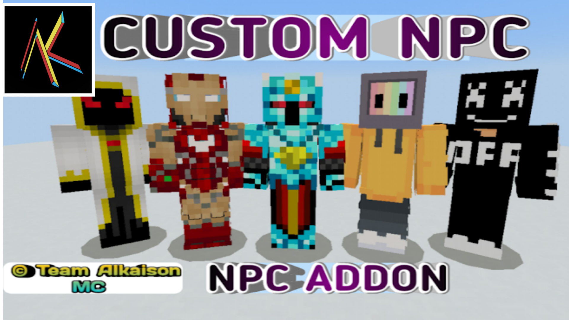 как сделать скин нпс