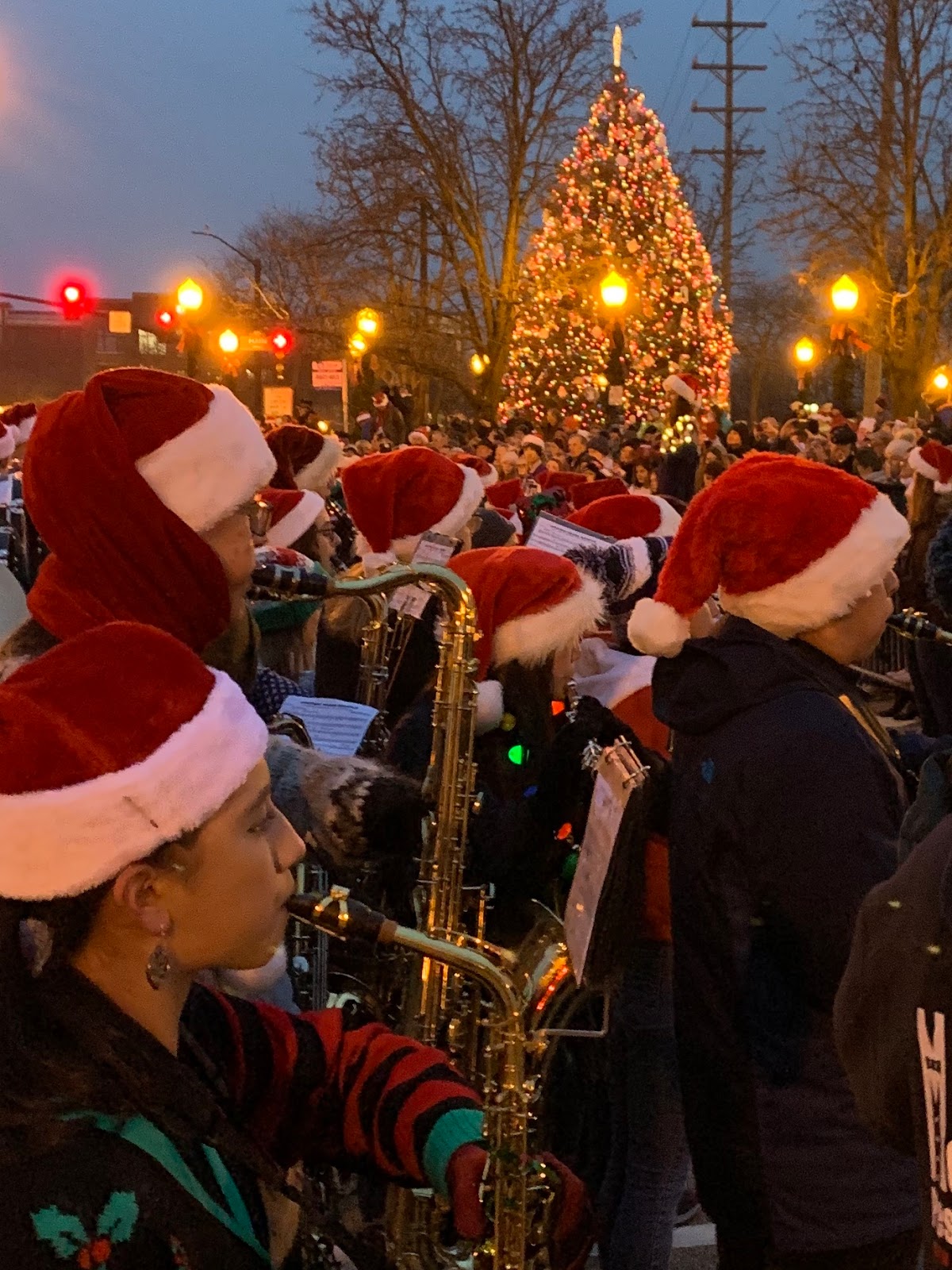 Downers Grove North High School Bands Trojan Marching Band Performs
