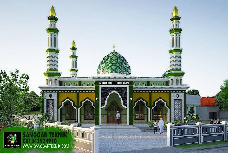 20+ Inspirasi Istimewa Gambar Masjid Minimalis
