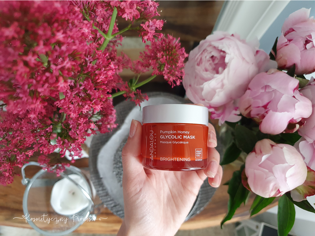 MASECZKA ROZŚWIETLAJĄCA Z MUROWANYM EFEKTEM WOW! CZYLI GENIALNE MASKA PUMPKIN HONEY GLYCOLIC MASK OD ANDALOU NATURALS