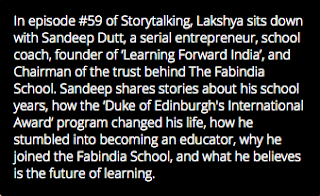 StoryTalking Sandeep Dutt