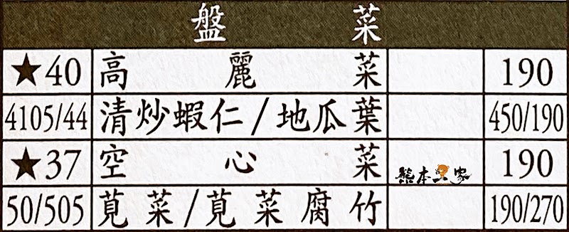 鼎泰豐外帶內用菜單MENU板橋鼎泰豐菜單放大清晰版詳細分類資訊