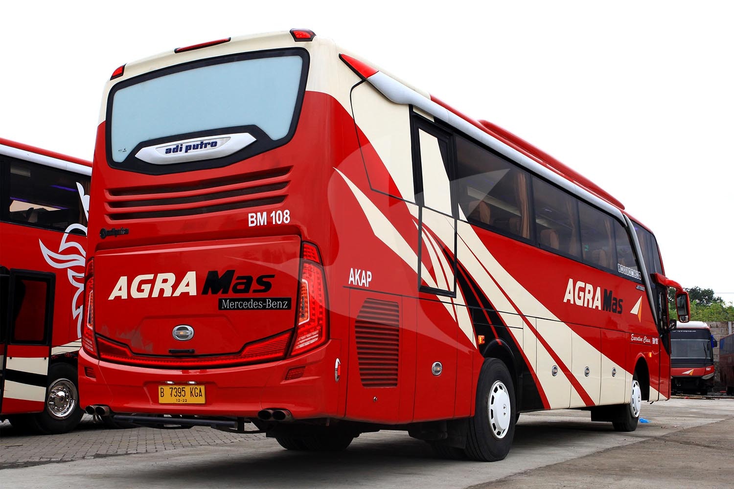 Livery BUSSID Agra Mas HD - Bus Tangerang Banten
